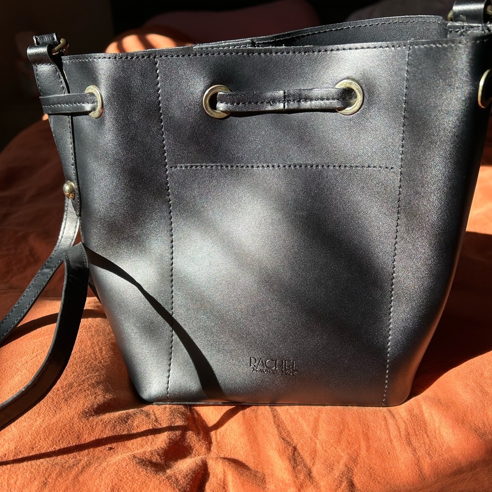 Black Bucket Bag - Picture 2 of 3